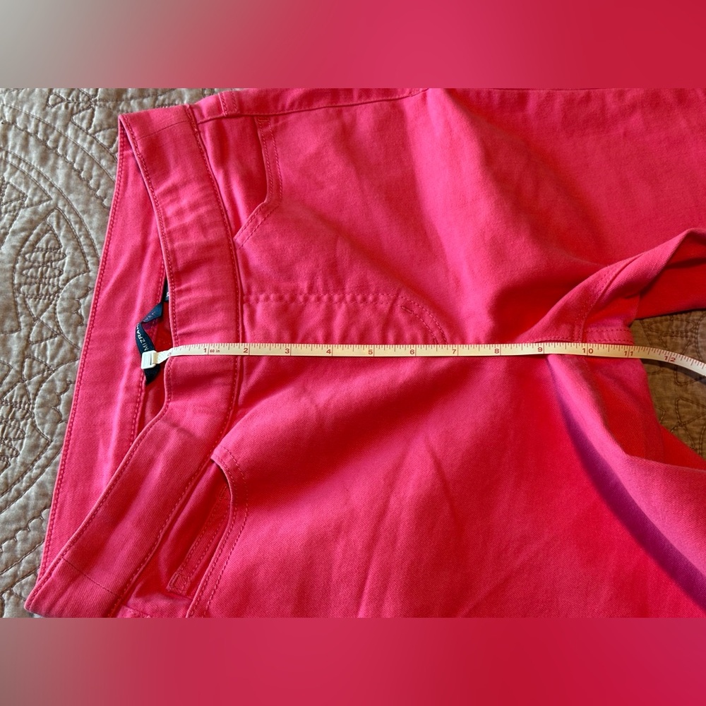 Isaac Mizrahi Vibrant Pink Cropped Pants - Picture 15 of 15